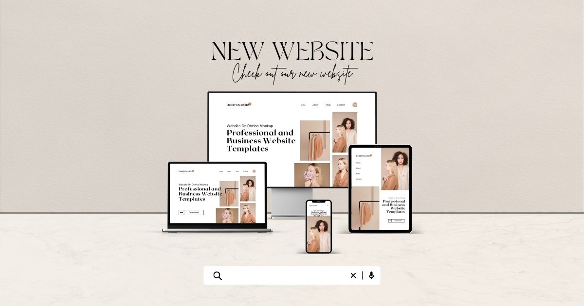professional business website