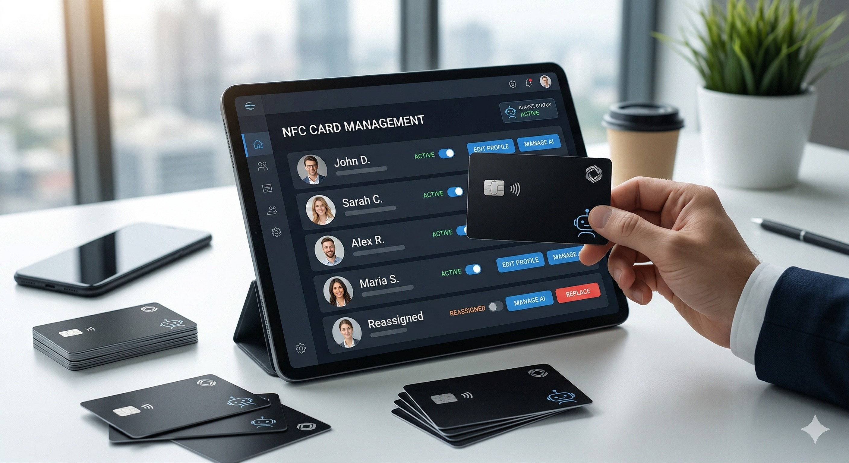 NFC Team management