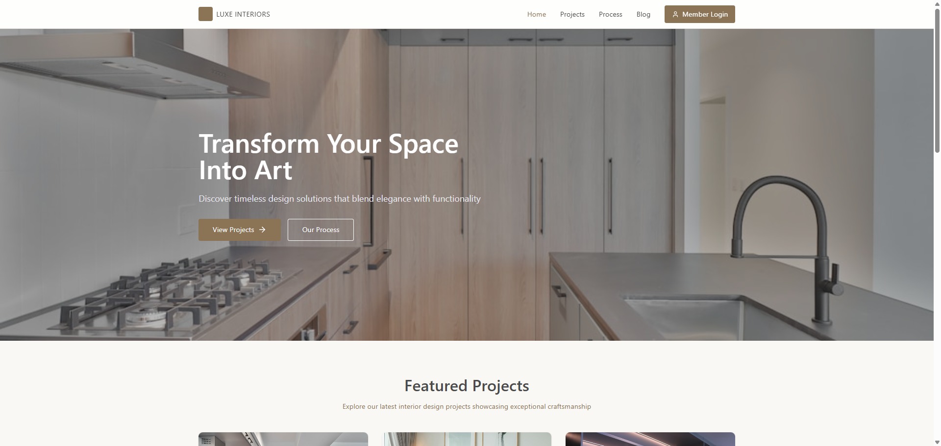 Website design from Figma and run on NextAisite