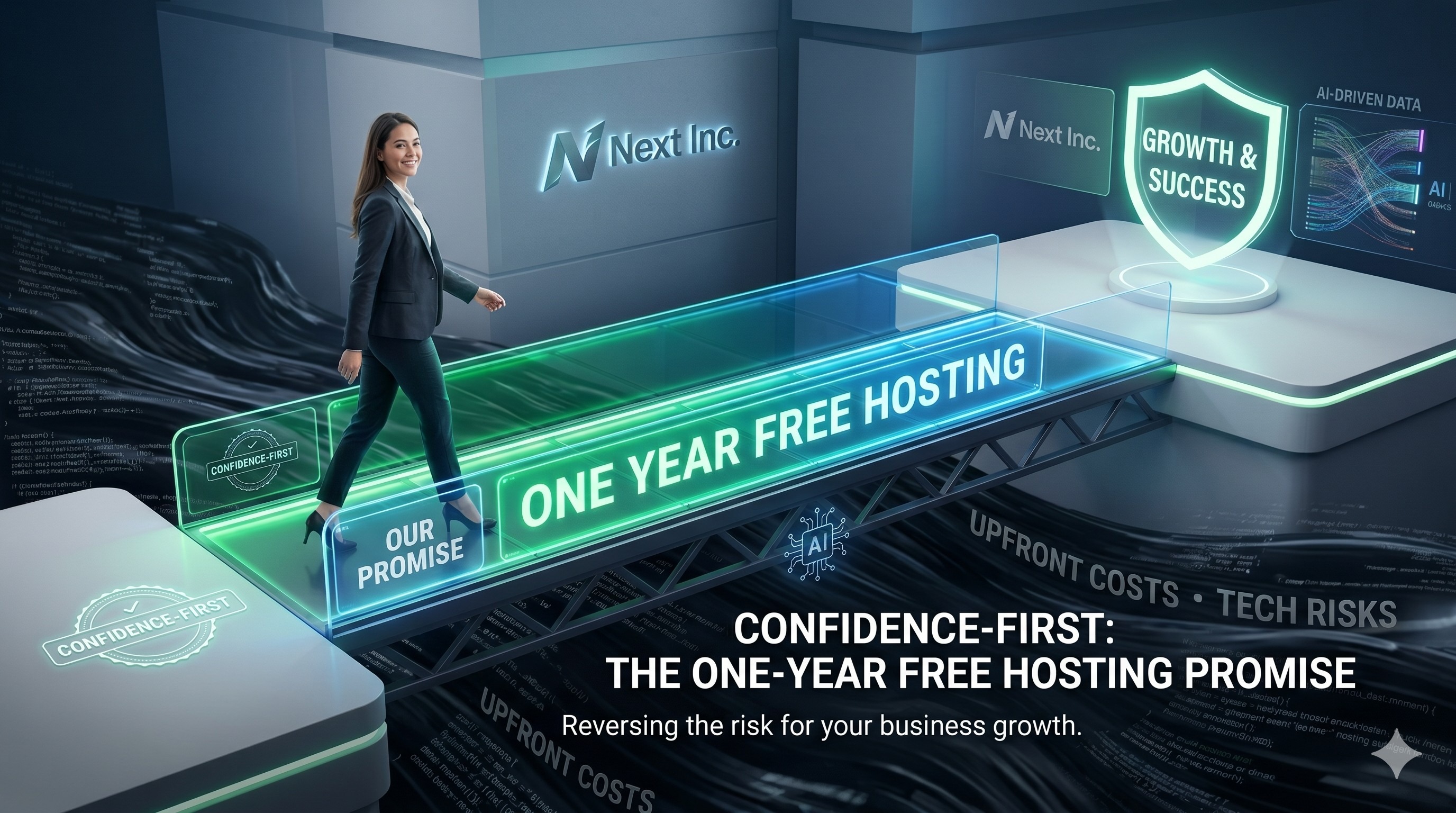 Next Inc. Offers a Full Year of Free Hosting: Our Promise to You