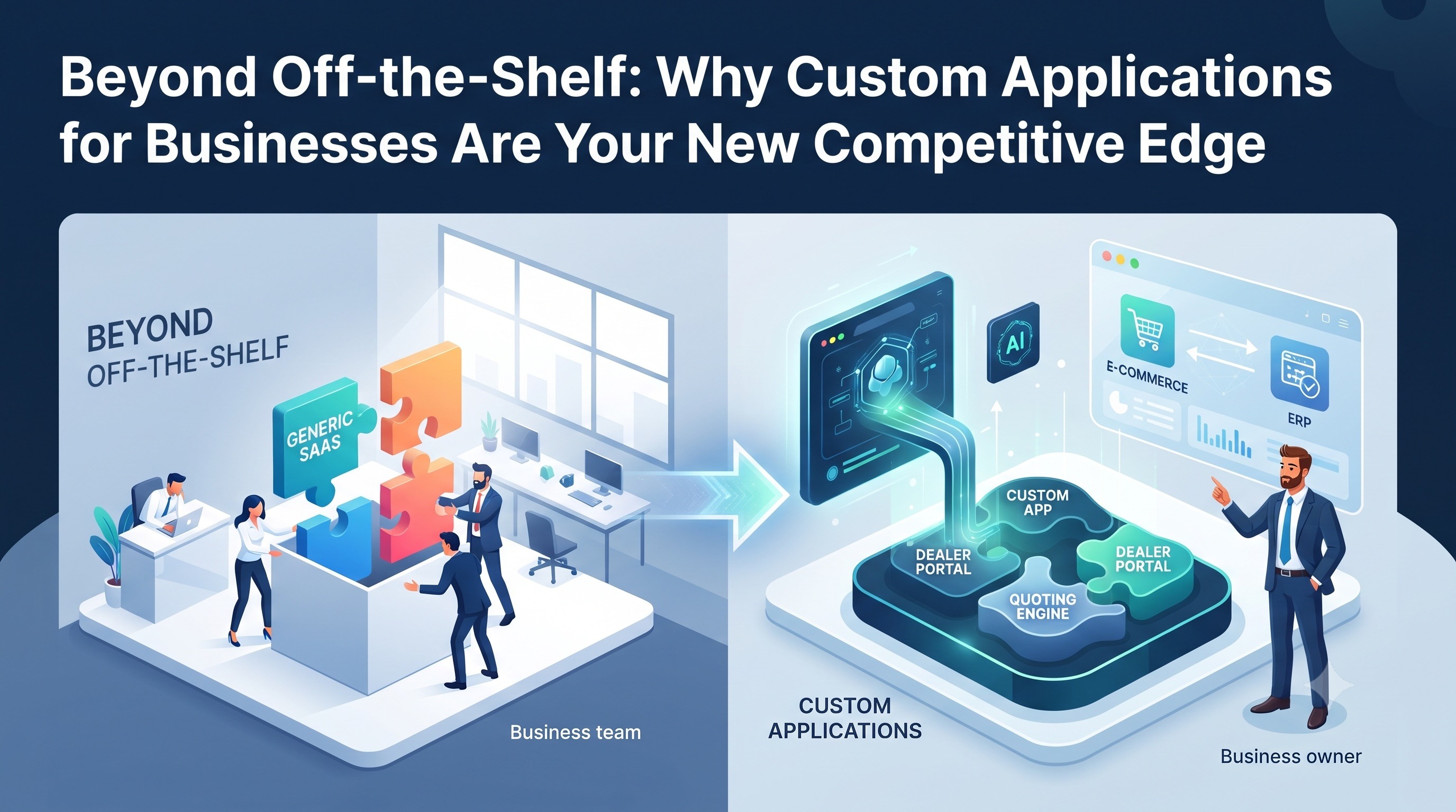 Beyond Off-the-Shelf: Why Custom Applications for Businesses Are Your New Competitive Edge